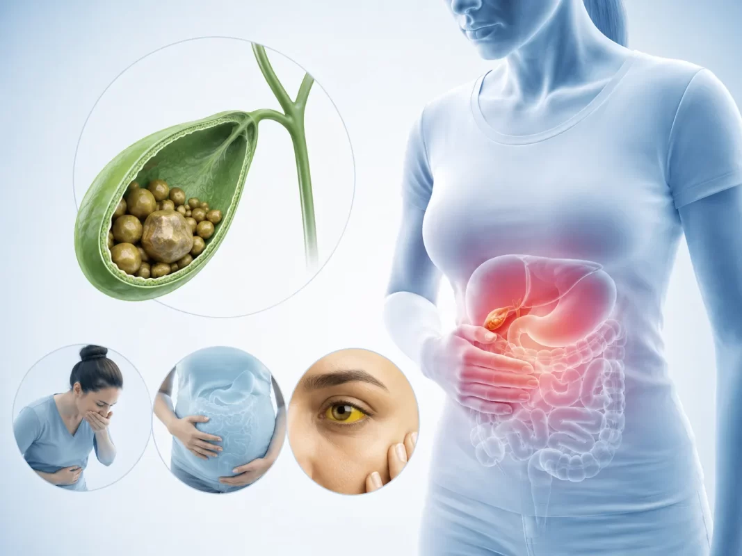 تشکیل سنگ در کیسه صفرا 1